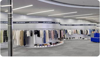 DDP Smart Showroom, where Fashion meets High-tech
