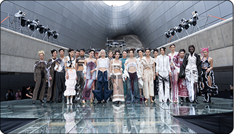 Promoting a new concept convergence runway that combines K-fashion & beauty, entertainment, and technology